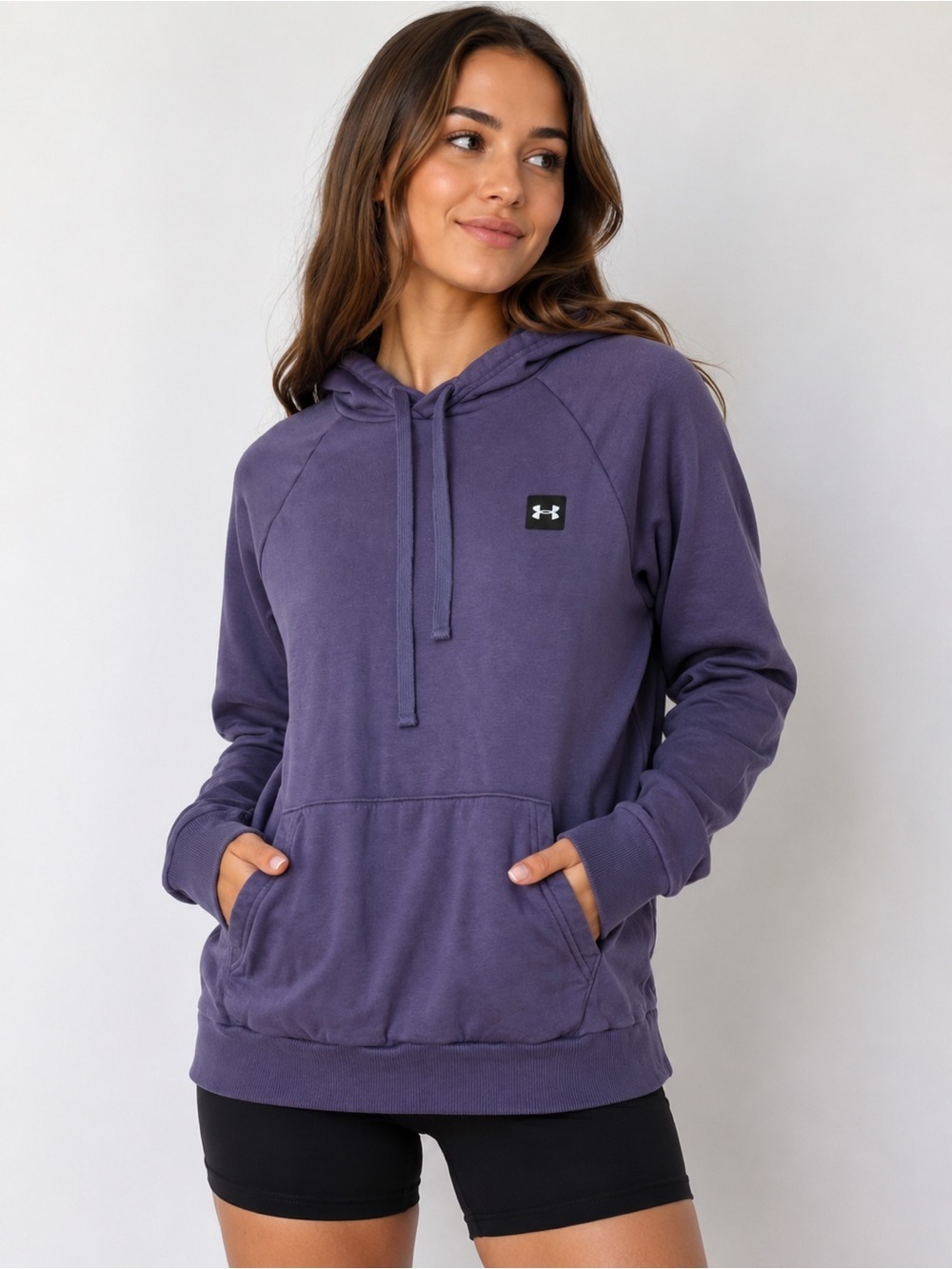 Under Armour Deep Purple Women's Pullover Hoodie Size M